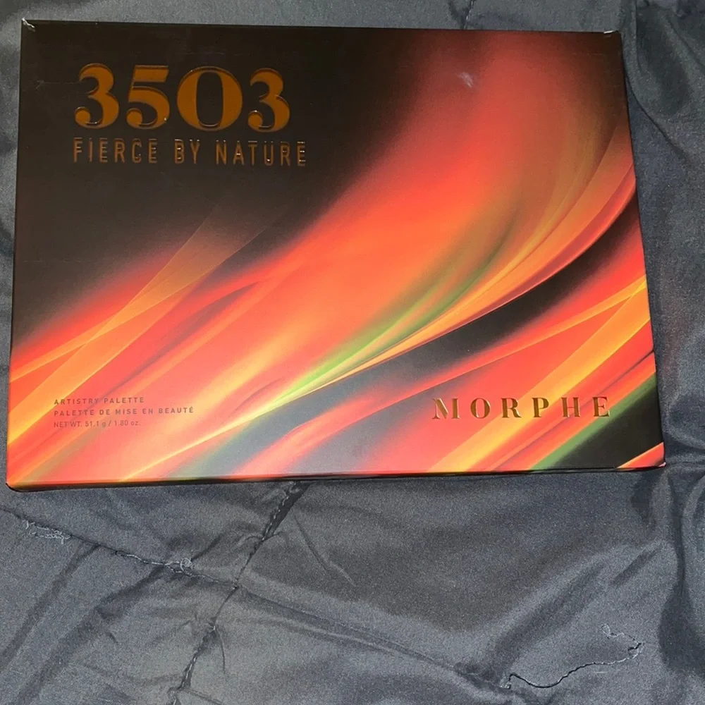 3503 Morphe Fierce By Nature Eyeshadow Palette - Picture 1 of 4